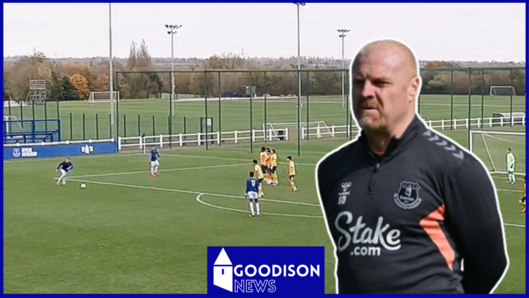 Braiden Graham, Sean Dyche, Everton