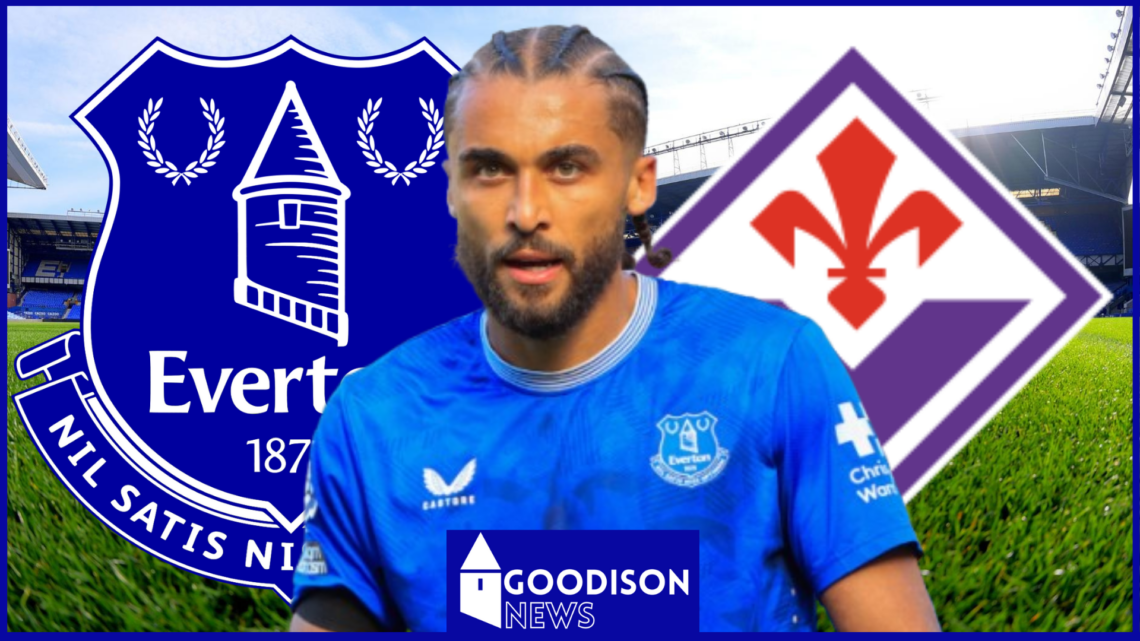 Dominic Calvert-Lewin, Everton badge, Fiorentina badge