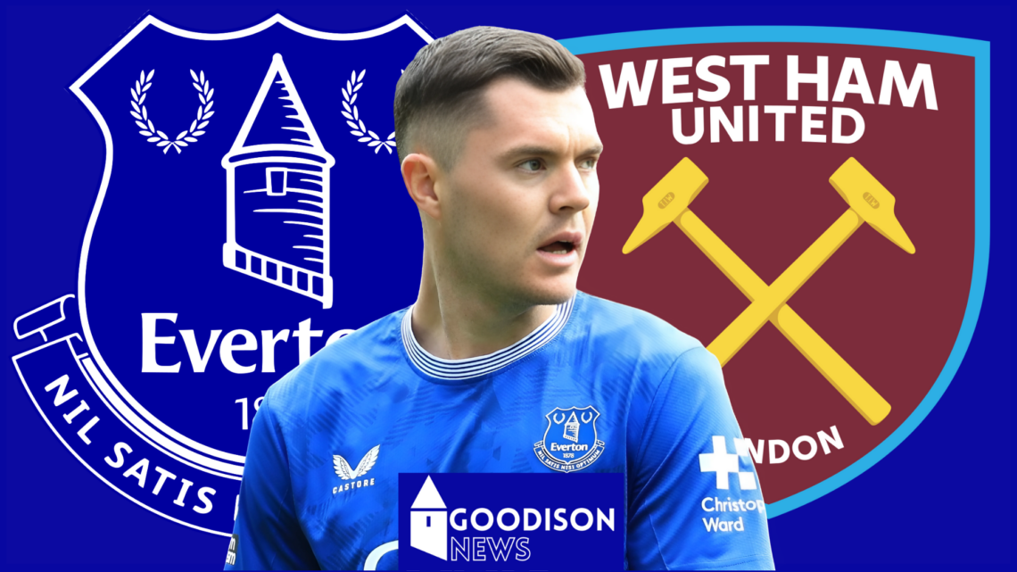 Everton West Ham Michael Keane