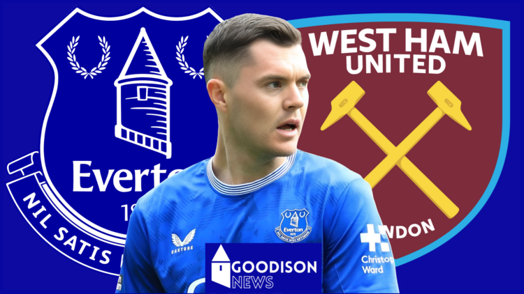 Everton West Ham Michael Keane