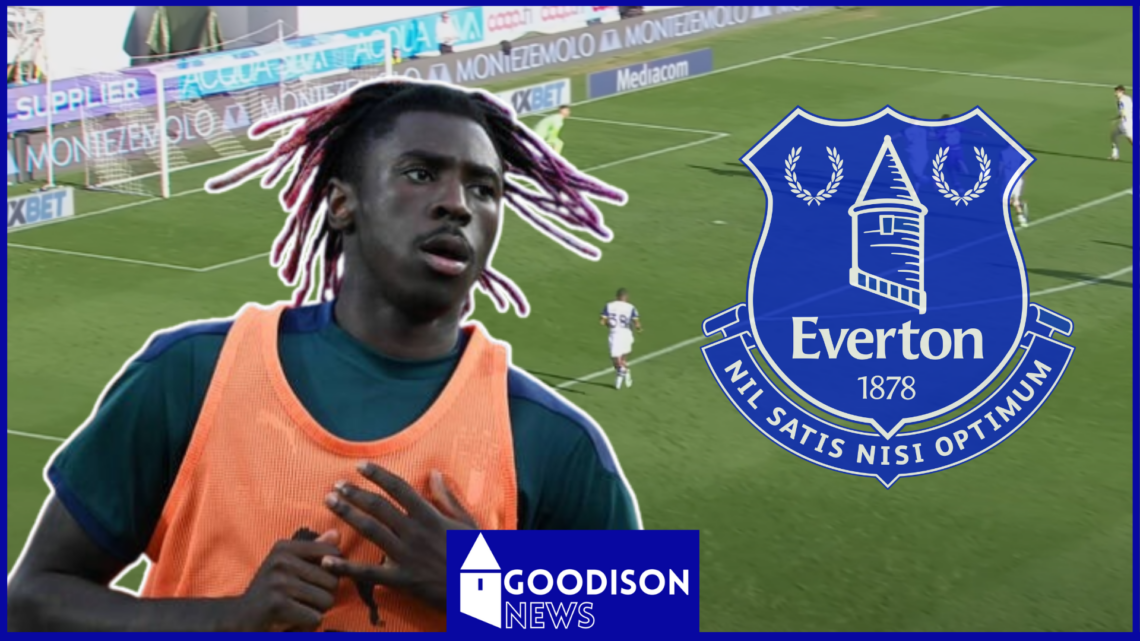 Moise Kean, Everton badge