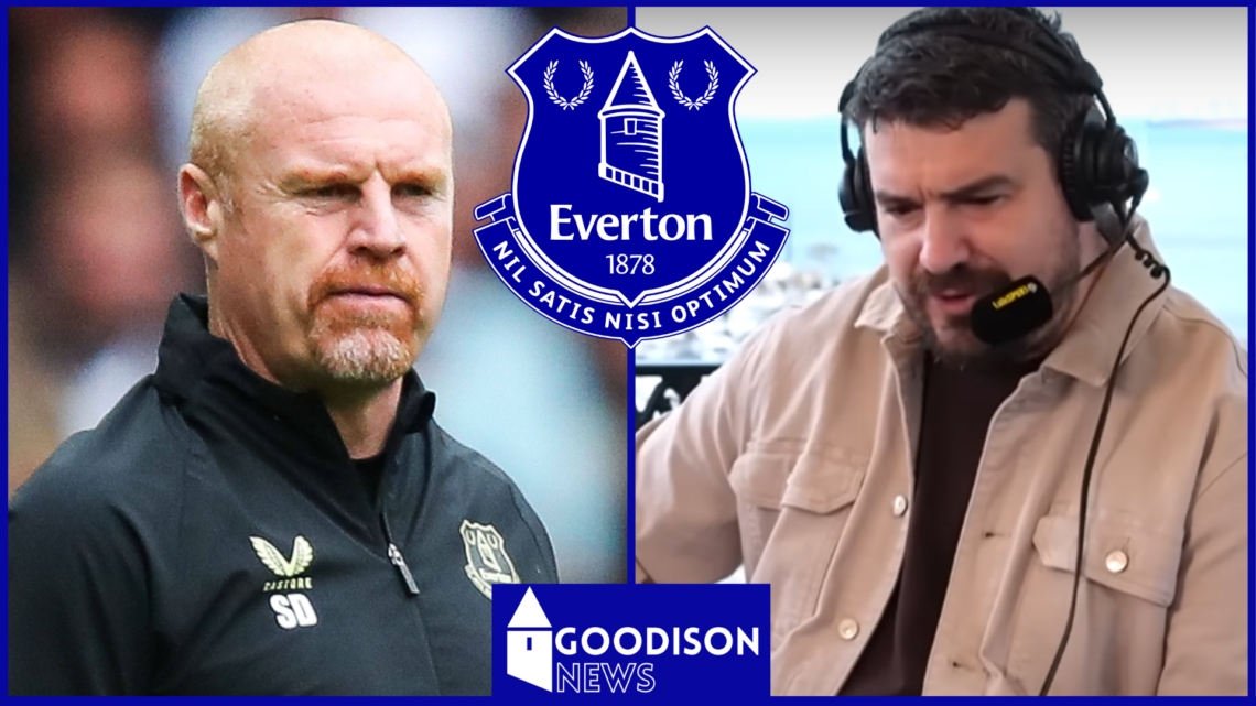 Sean Dyche, Alex Crook, Everton badge