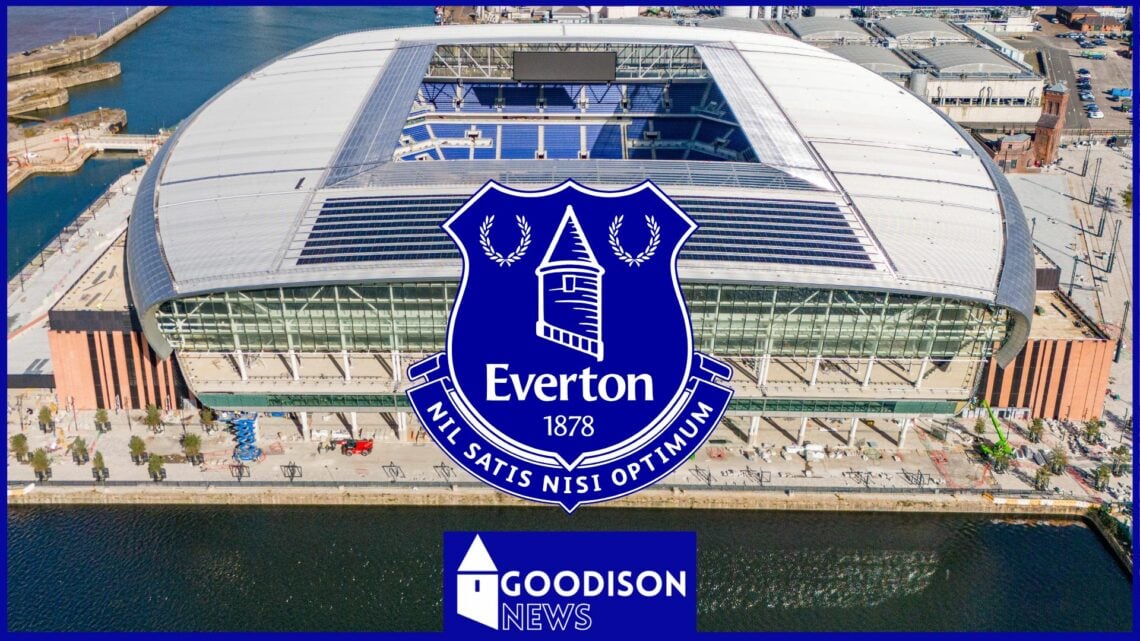 Everton badge, Bramley-Moore Dock