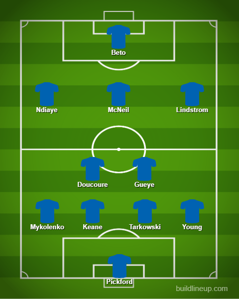 Everton v Brentford