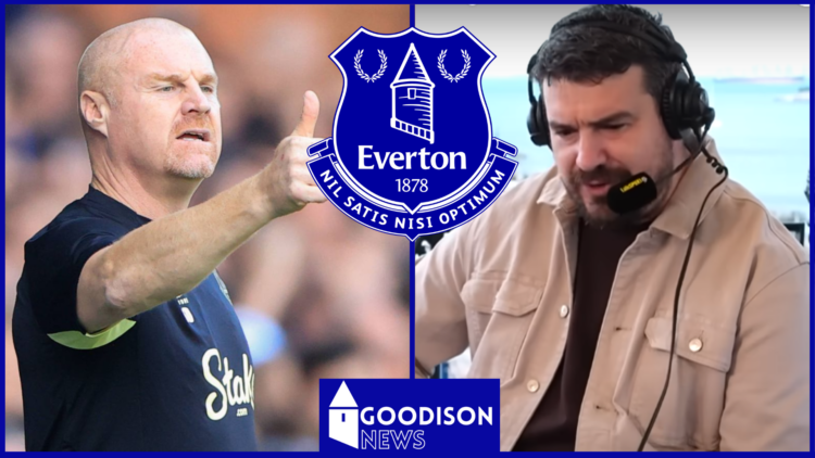 Alex Crook, Sean Dyche, Everton badge