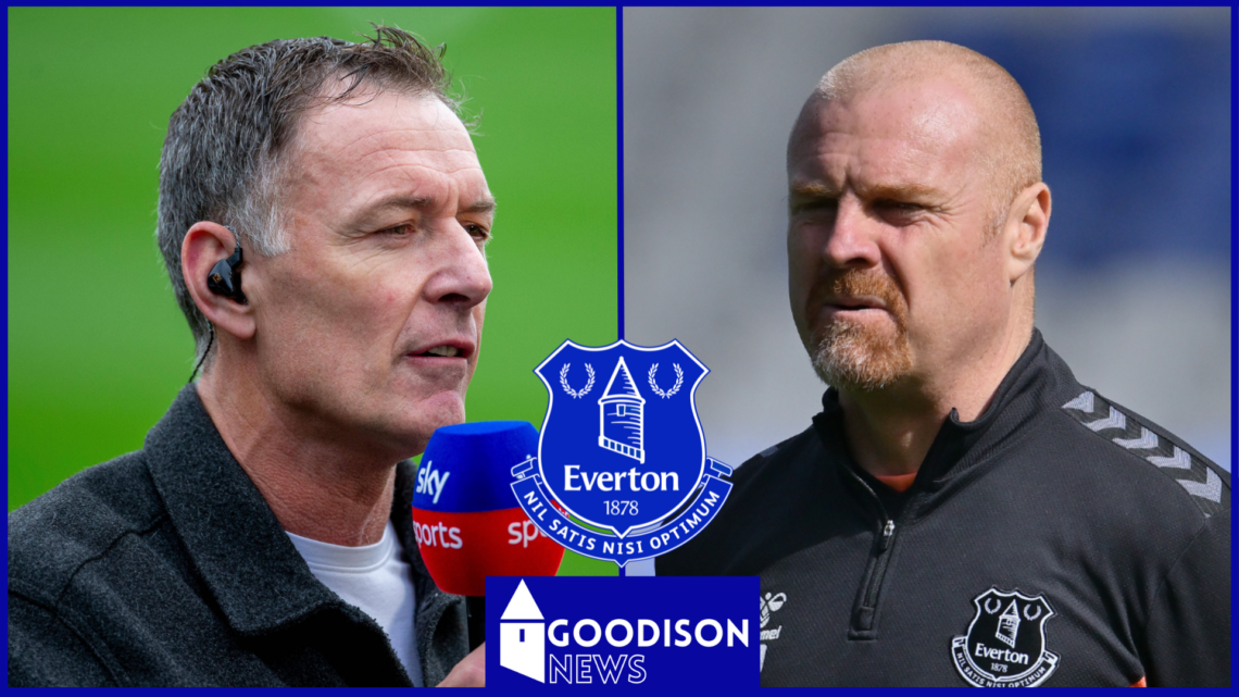Chris Sutton, Sean Dyche, Everton badge