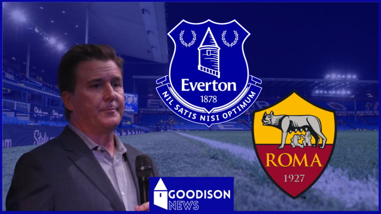 Dan Friedkin, Everton badge, Roma badge