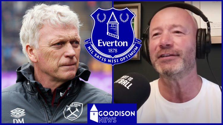 David Moyes, Alan Shearer, Everton badge
