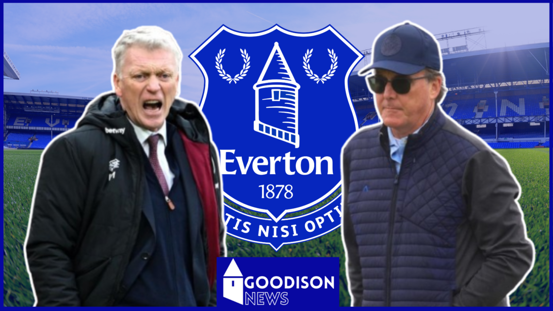 Dan Friedkin, David Moyes, Everton badge