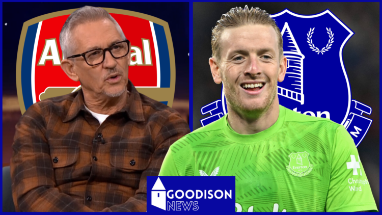 Everton Arsenal Lineker Pickford