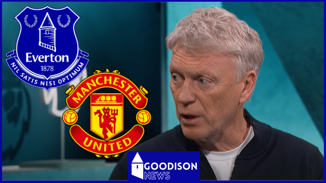 David Moyes, Everton badge, Manchester United badge