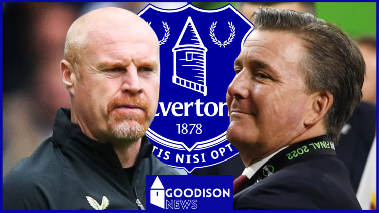 Everton badge, Sean Dyche, Dan Friedkin