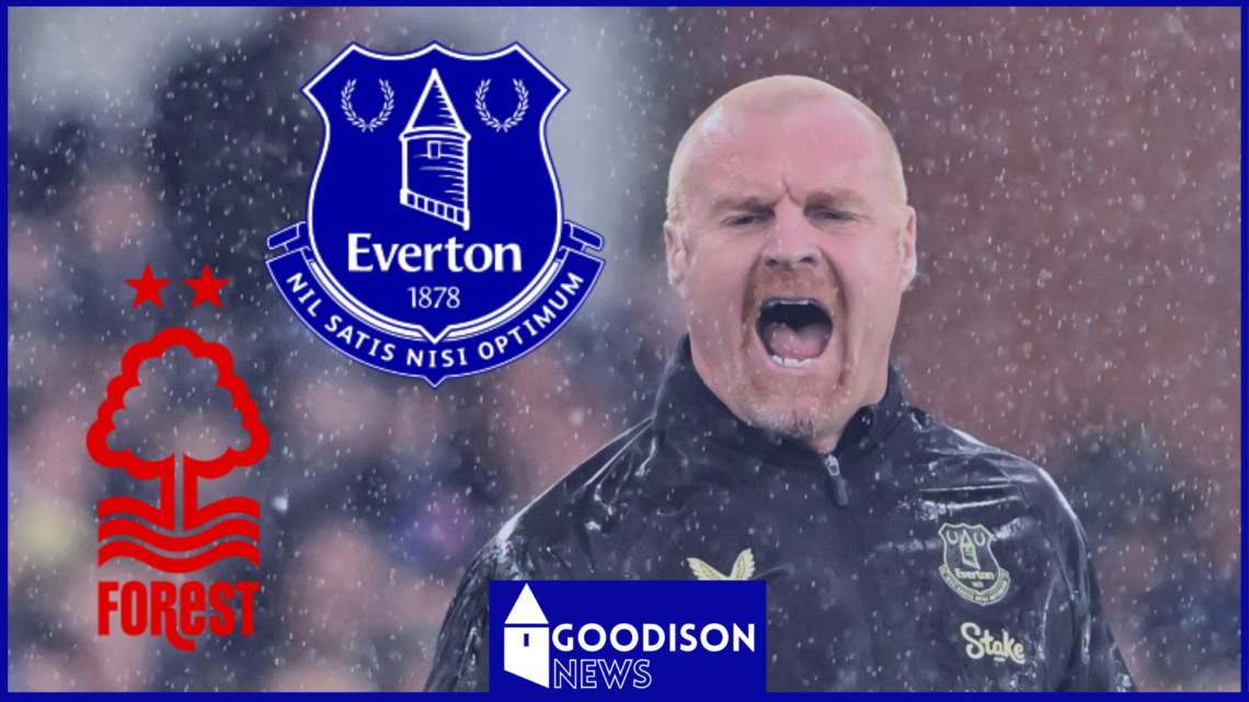 Everton manager Sean Dyche.