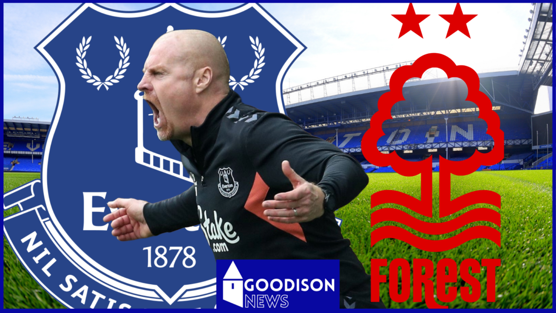 Everton Nottingham Forest Sean Dyche