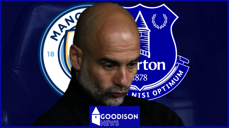 Everton Manchester City Pep Guardiola