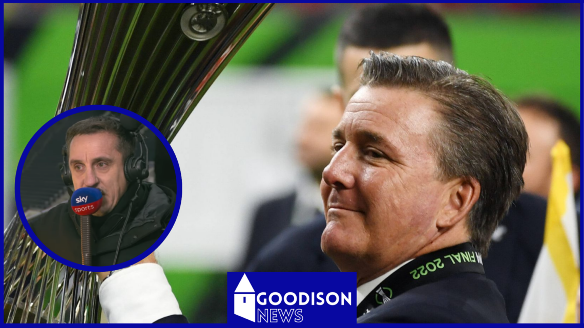 Dan Friedkin Gary Neville Everton