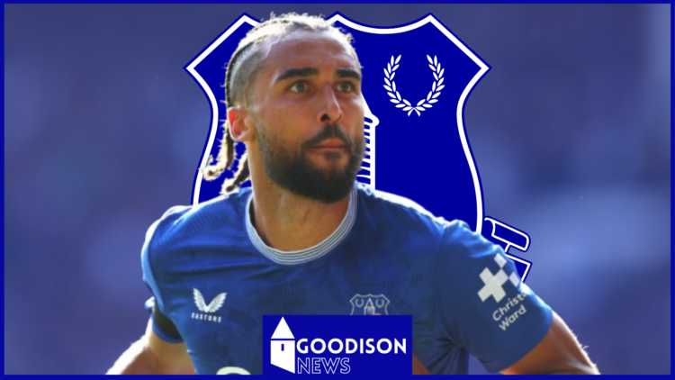 Everton striker Dominic Calvert-Lewin