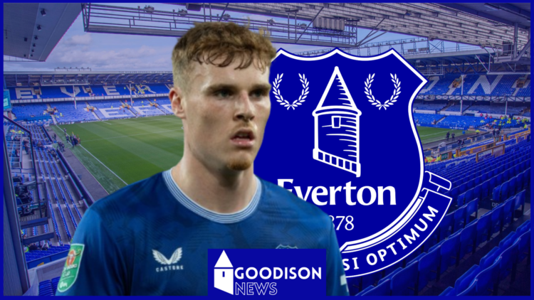 Jake O'Brien, Everton badge