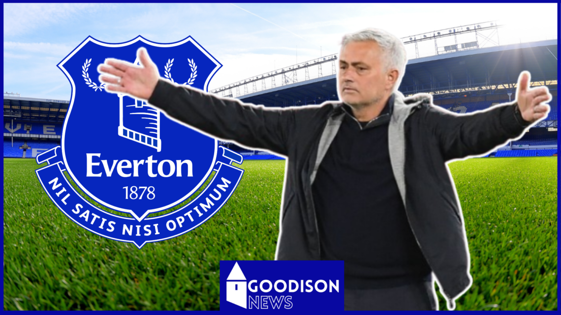 Jose Mourinho, Everton badge