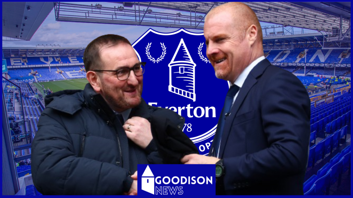 Kevin Thelwell, Sean Dyche, Everton badge