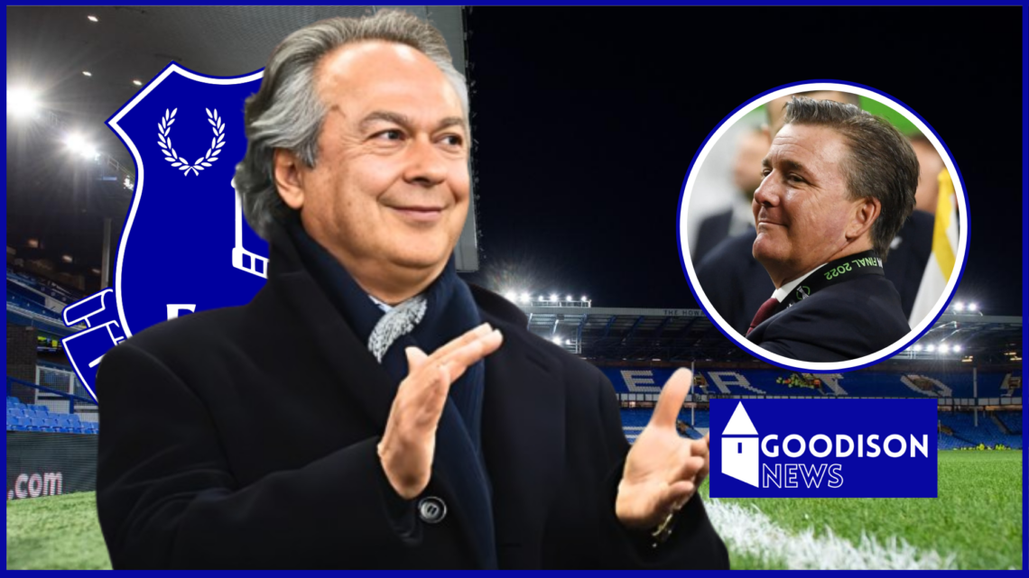 Farhad Moshiri, Dan Friedkin, Everton badge