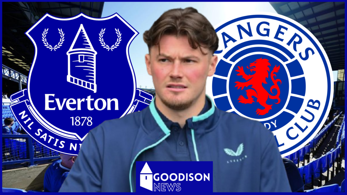 Nathan Patterson, Everton badge, Rangers badge