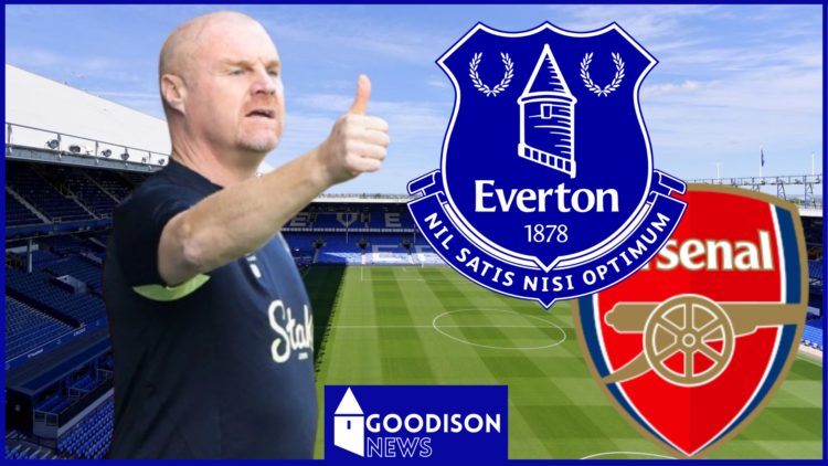 Sean Dyche, Everton badge, Arsenal badge