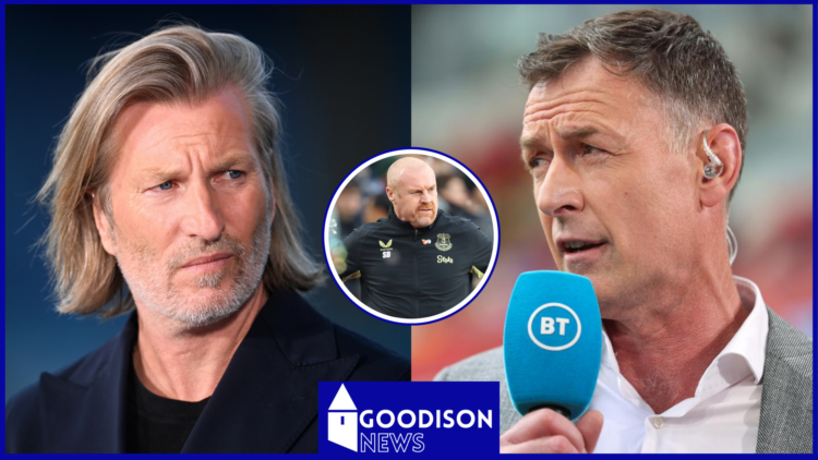 Robbie Savage, Chris Sutton, Sean Dyche in inset