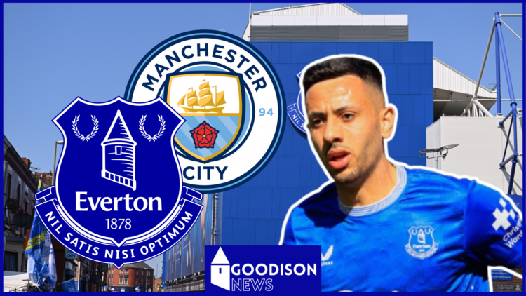 Dwight McNeil Everton Manchester City badges
