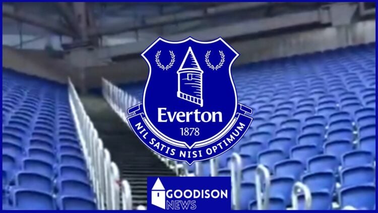 Everton badge, new stadium