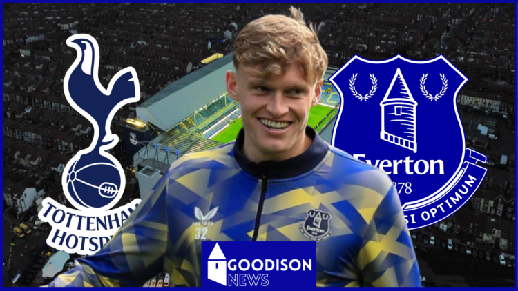 Jarrad Branthwaite Everton Tottenham badges