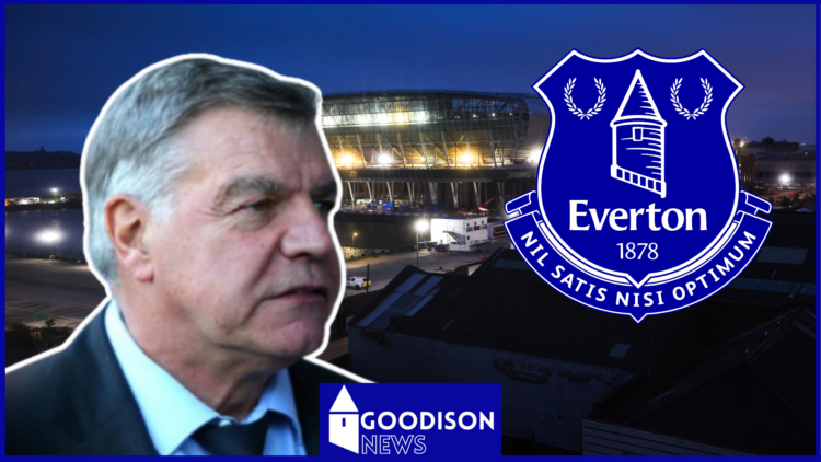 Sam Allarydce Everton Stadium badge