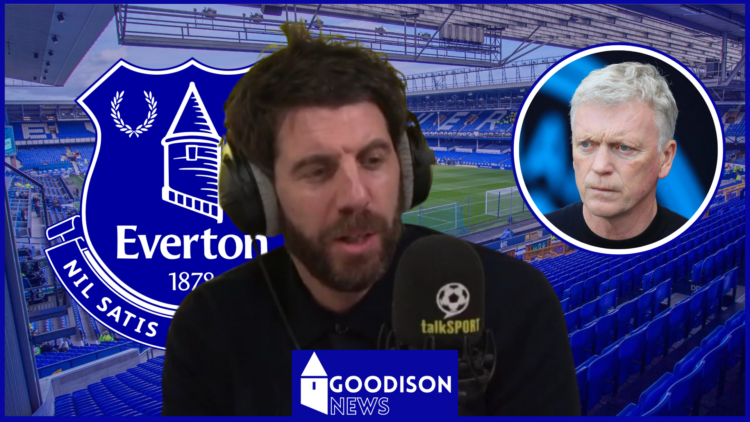 Andy Goldstein, David Moyes, Everton badge