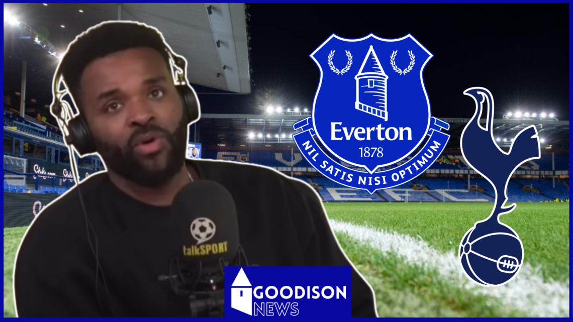 Darren Bent, Everton badge, Tottenham badge