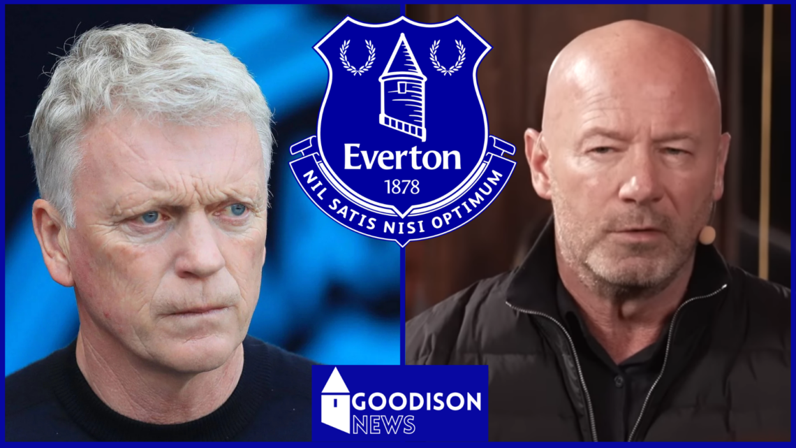 David Moyes, Alan Shearer, Everton badge