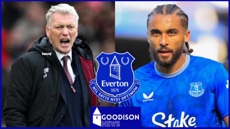 David Moyes, Dominic Calvert-Lewin, Everton badge