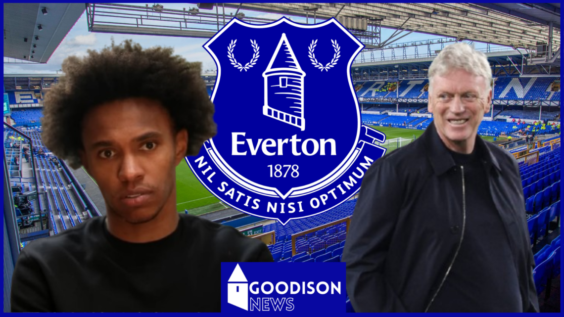 David Moyes, Willian, Everton badge