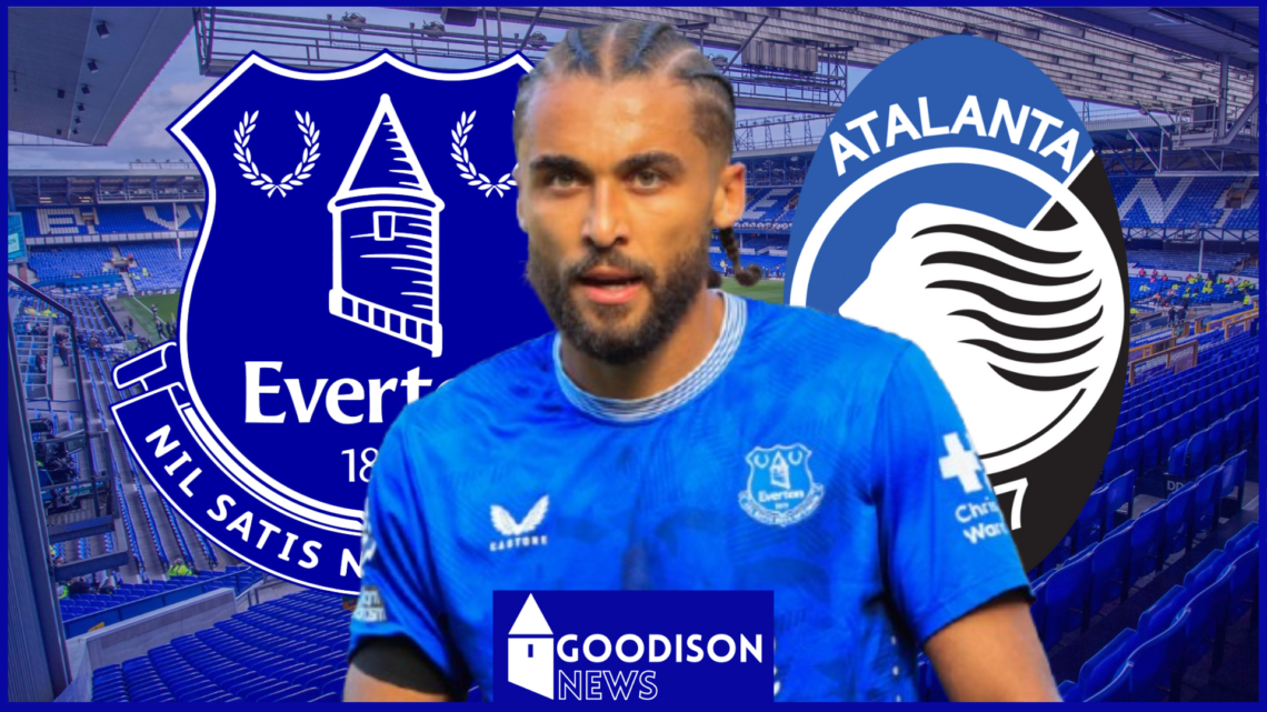 Dominic Calvert-Lewin, Everton badge, Atalanta badge