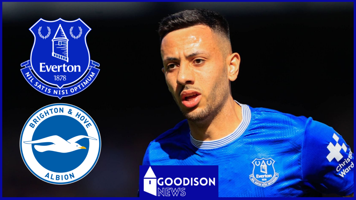 Dwight McNeil, Everton badge, Brighton badge