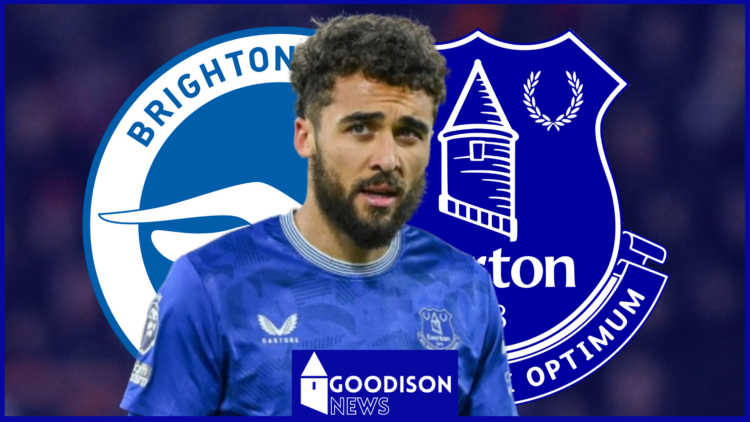 Everton striker Dominic Calvert-Lewin