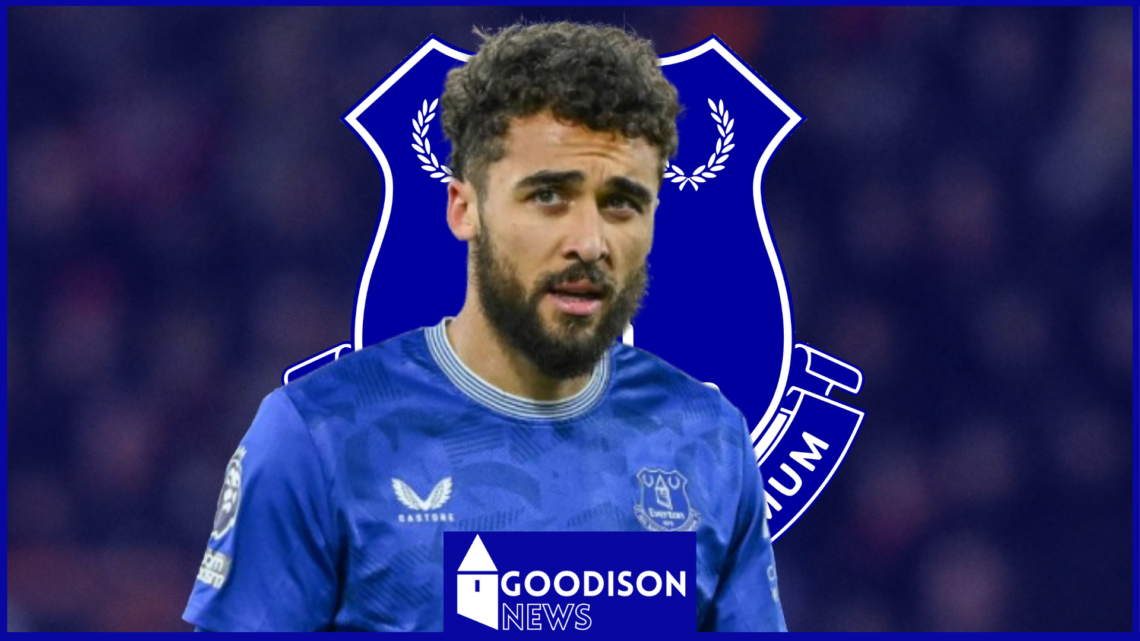 Everton striker Dominic Calvert-Lewin