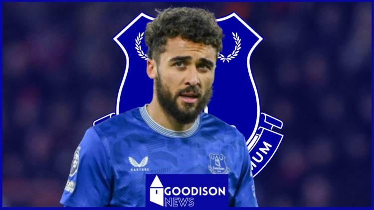 Everton striker Dominic Calvert-Lewin