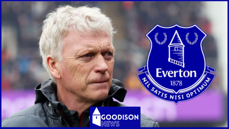 Picture of Everton manager David Moyes.