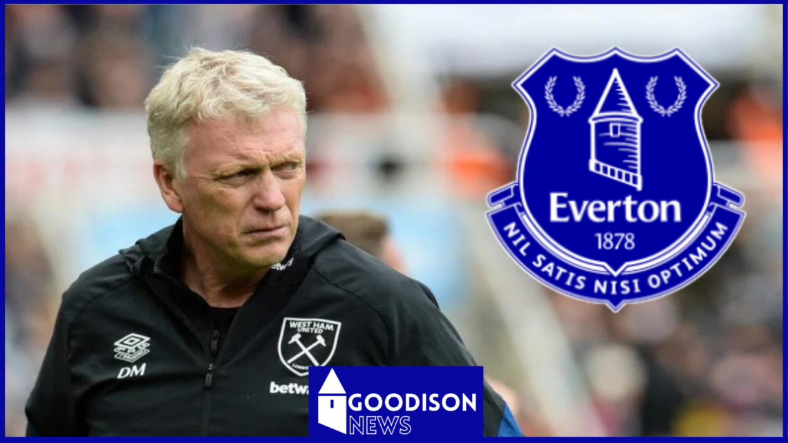 Picture of Everton manager David Moyes.