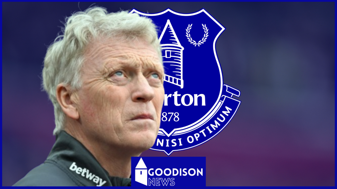 Everton manager David Moyes.