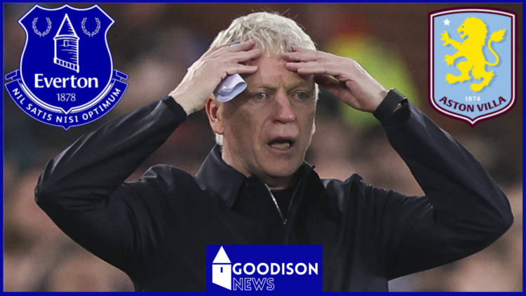Picture of Everton manager David Moyes.
