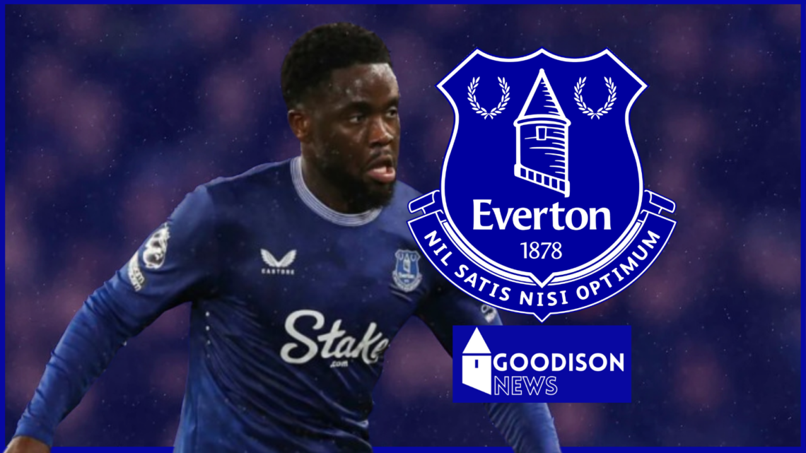 Everton midfielder Orel Mangala