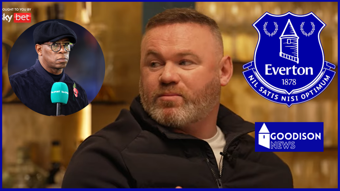 Picture of Wayne Rooney and Ian Wright.