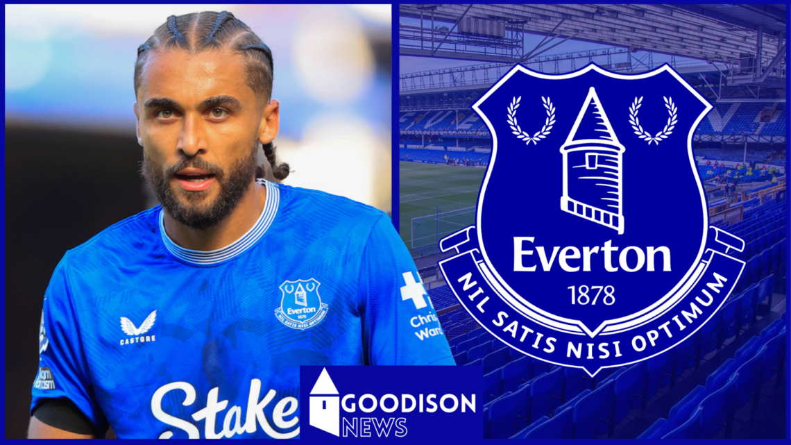 Everton badge Calvert-Lewin