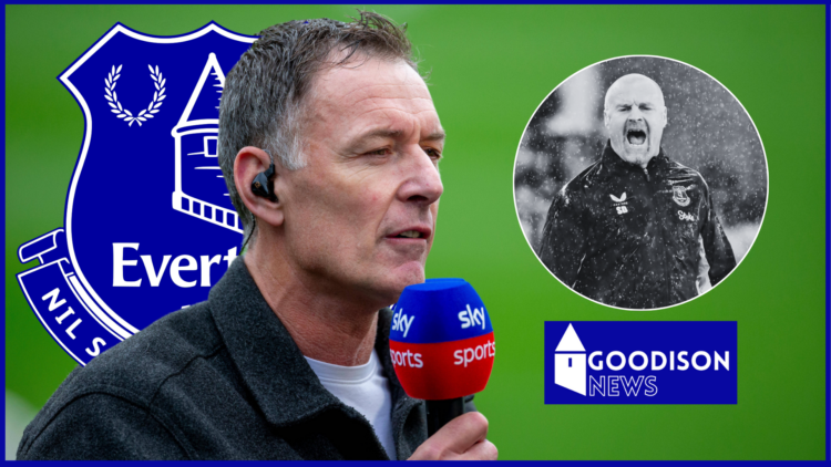 Everton badge Chris Sutton Dyche